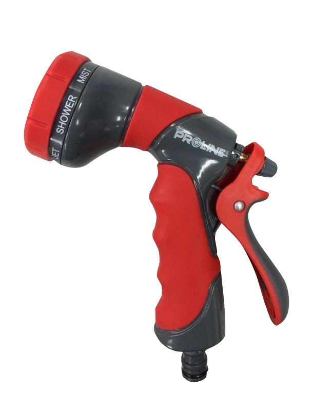PROLINE TOOLS Bevattningspistol 8-Mönster, Roterande, Metall, Proline