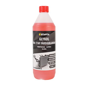 Starta Glykol Röd 774F Färdigblandad 1 L