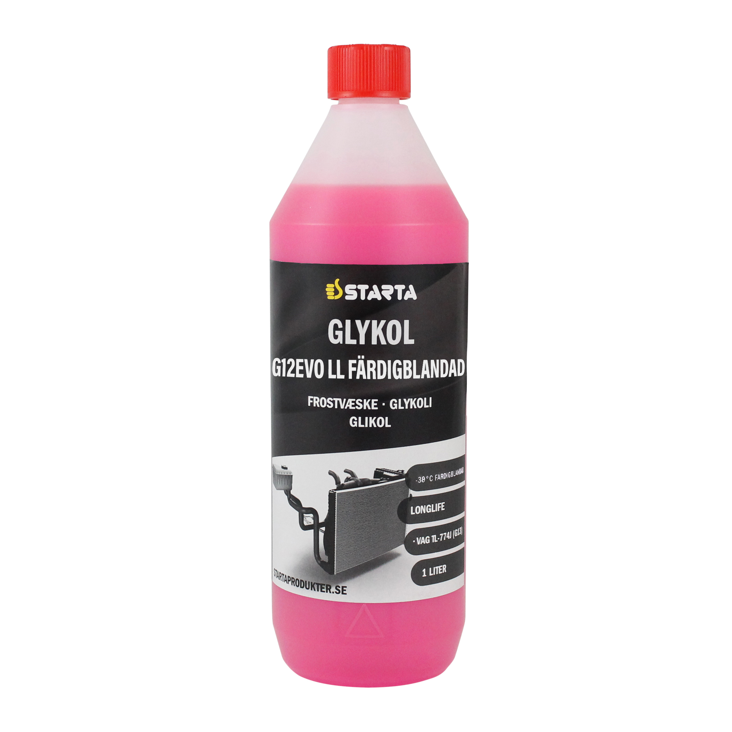 Starta Glykol G12Evo Longlife Färdigblandad 1 L