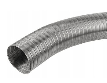 Övriga 3 Flexrör 110 mm rosfritt för skortstenar och bortledning av avgaser, 1 meter
