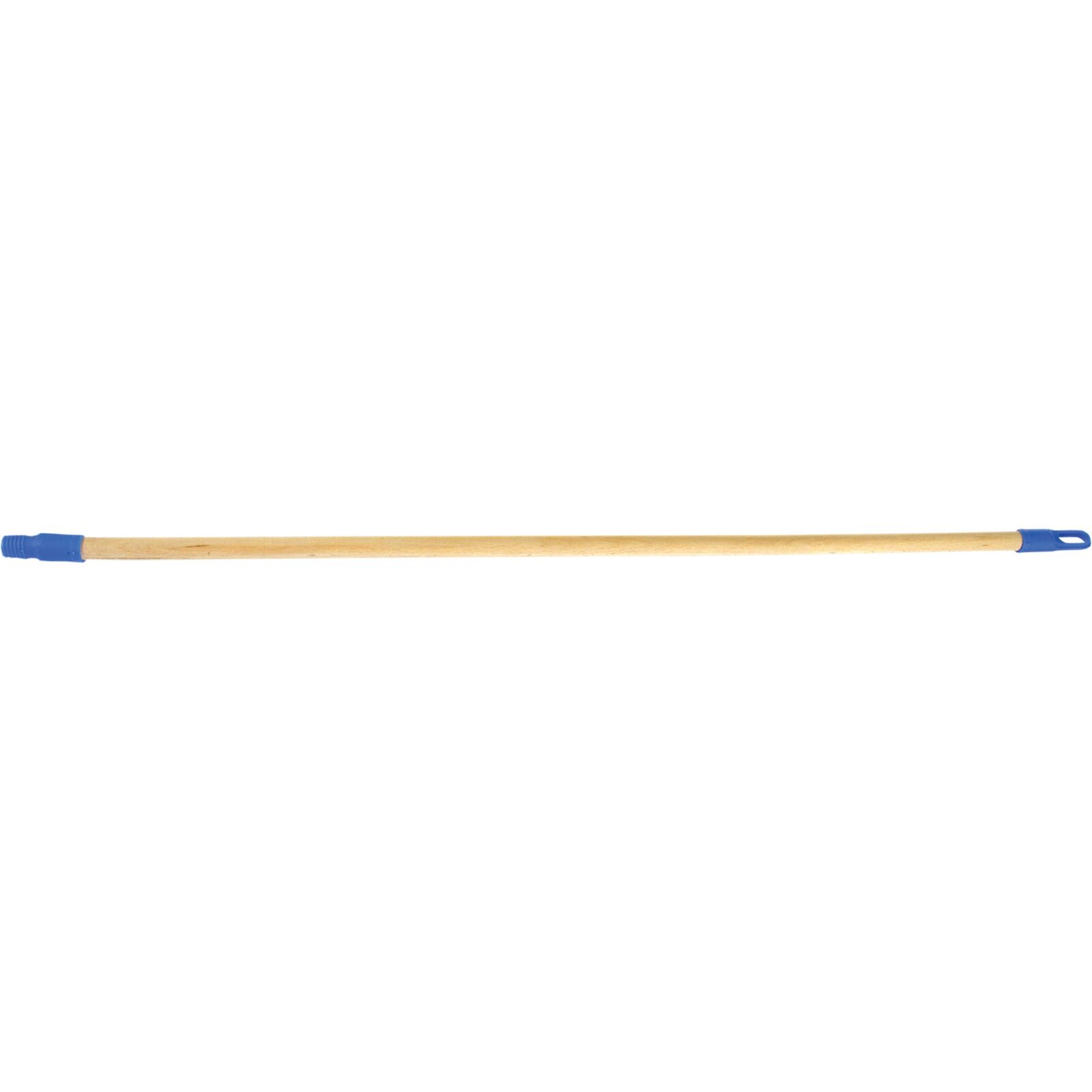 Träskaft för kvast, borste, med krok, 110 cm, FI=22 mm