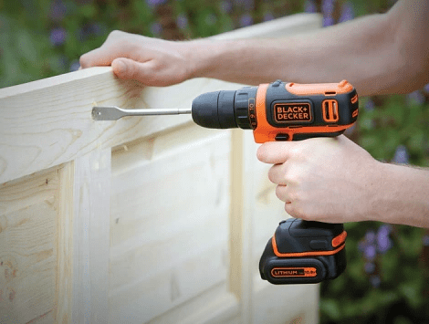 Black&Decker Sladdlös borrmaskin 10, 8V 1.5Ah batteri Li-Ion, Black+Decker - 4