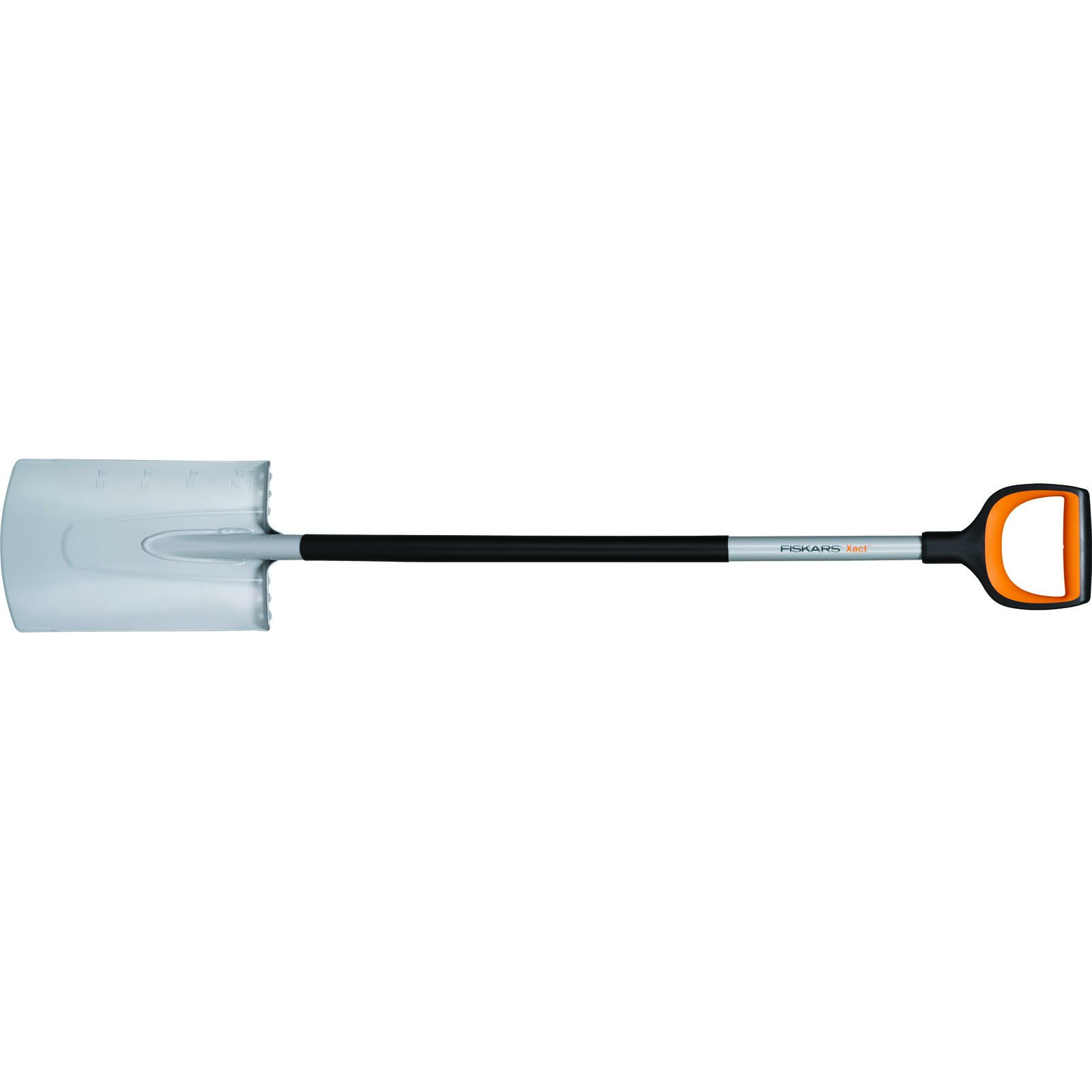 Spade, trädgårdsspade metallskaft 1200 mm XACT, Fiskars