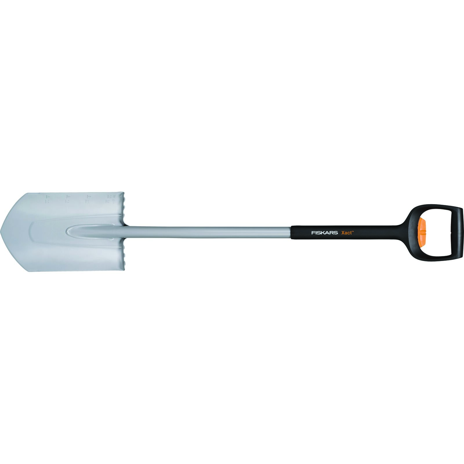 Fiskars Telescopic Garden Spade, Pointed 1100-1300 mm Xact