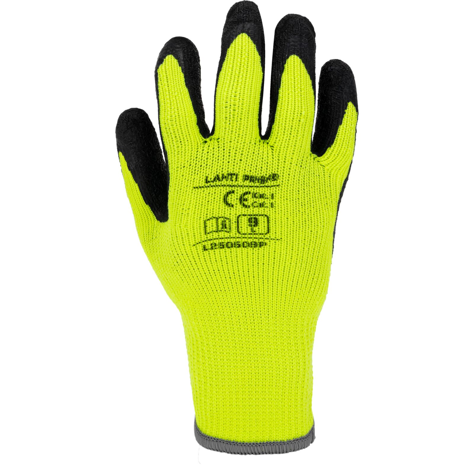 LahtiPro Handskar Vinter Latexbelagda Vadderade Skyddshandskar, Svart-Gula, CE, LAHTI (Handskestorlek : 10 [XL] Handlängd 20,4cm Omkrets 25,4cm) - 3