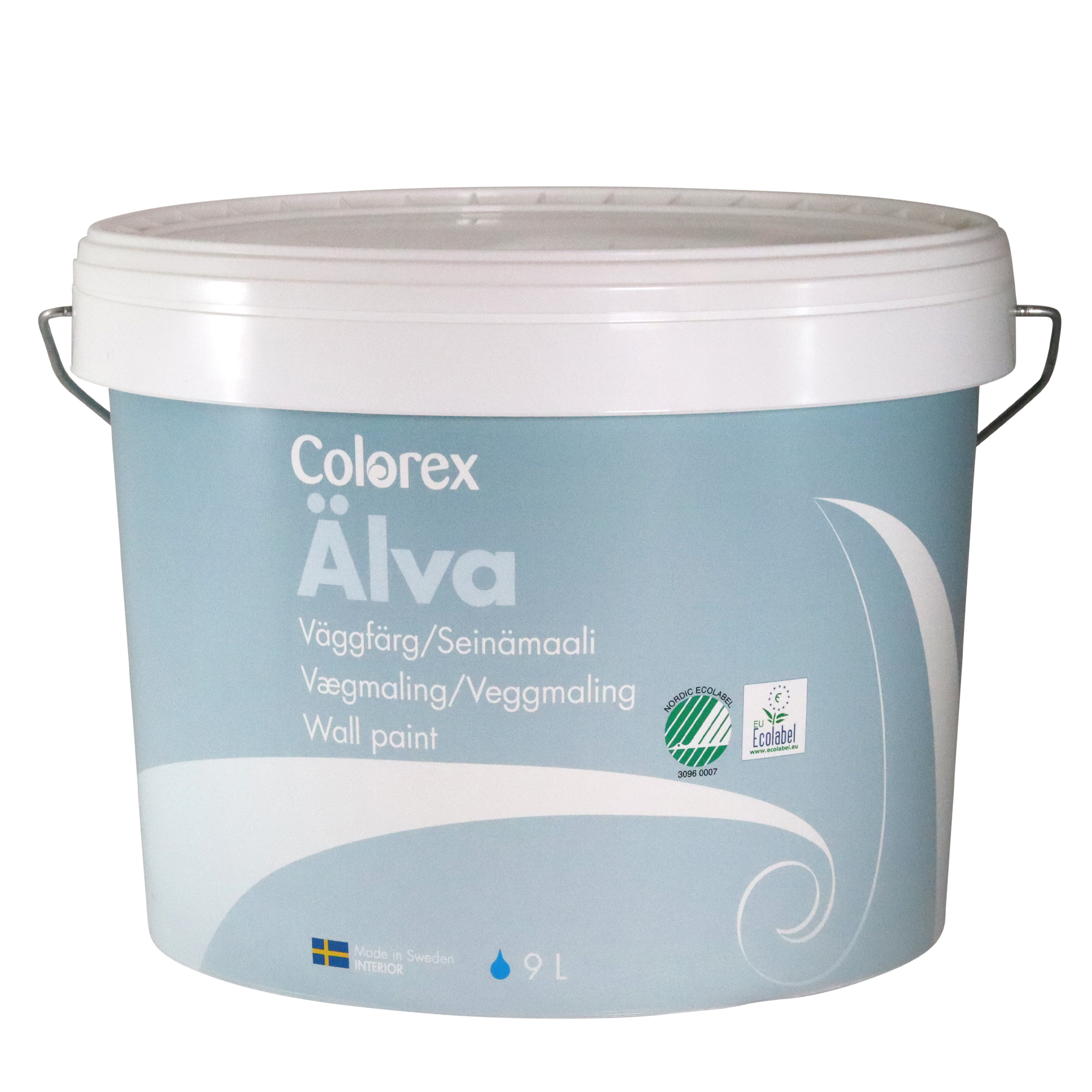 Colorex Älva Väggfärg Vit/Bas-A 9 L
