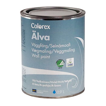 Colorex Älva Väggfärg Vit/Bas-A 0,9 L