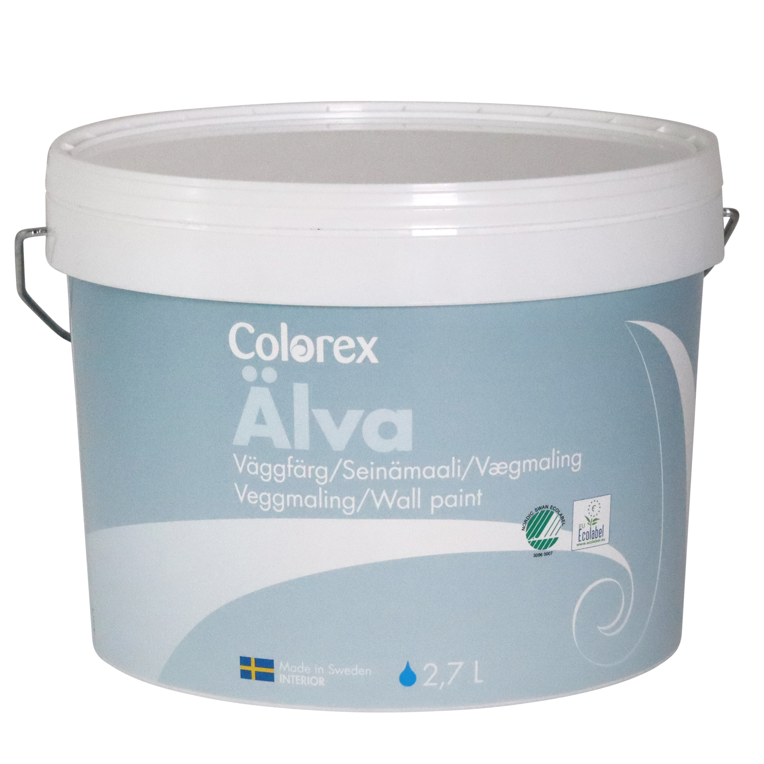 Colorex Älva Väggfärg Vit/Bas-A 2,7 L