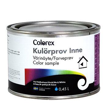 Colorex Kulörprov inne Vit/Bas-A 0,45 L