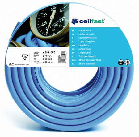 CellFast Syreslang FI=6, 0 mm, på rulle, längd 50m