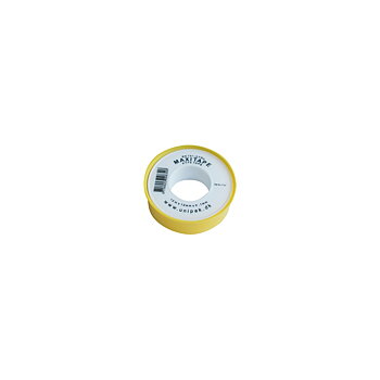 Teflontape, tätning av gasledningar, 12 x 0, 1 mm längd 13.2meter, Maxitape