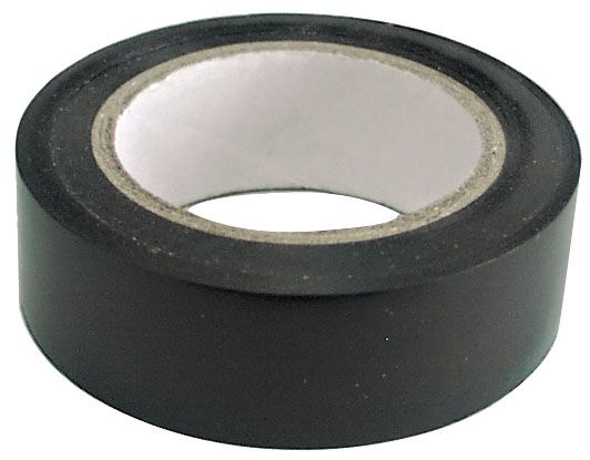 Mega Isoleringstape 19 x 0.13 mm, 10 meter, svart