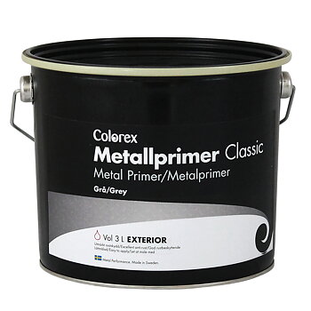 Colorex Metallprimer Classic Grå 3 L