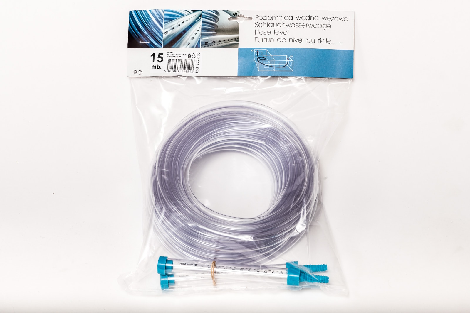 CellFast Slangvattenpass, 1 mm skala, 15m - 5
