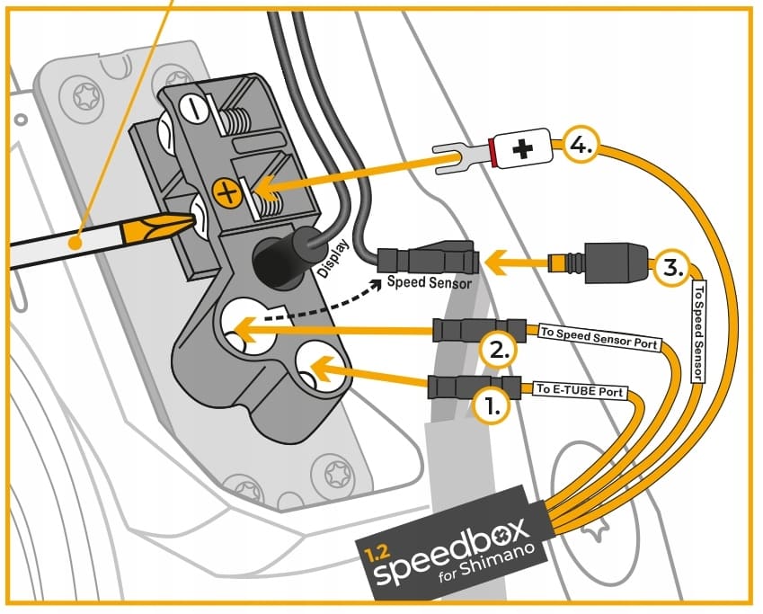 SpeedBox 1.2 B.Tuning för Elcyklar Shimano E8000, E7000, E6100, E5000 - 3