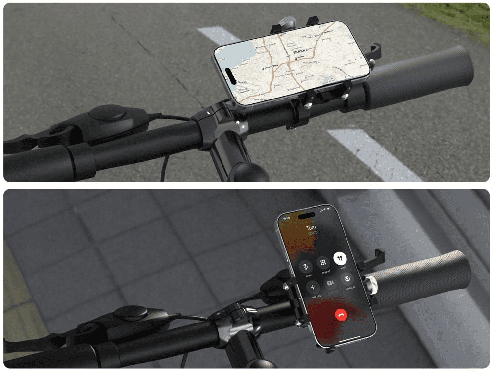 Mobilhållare cykel, cykelhållare för smartphone, universal, aluminium, Tech-Protect - 2