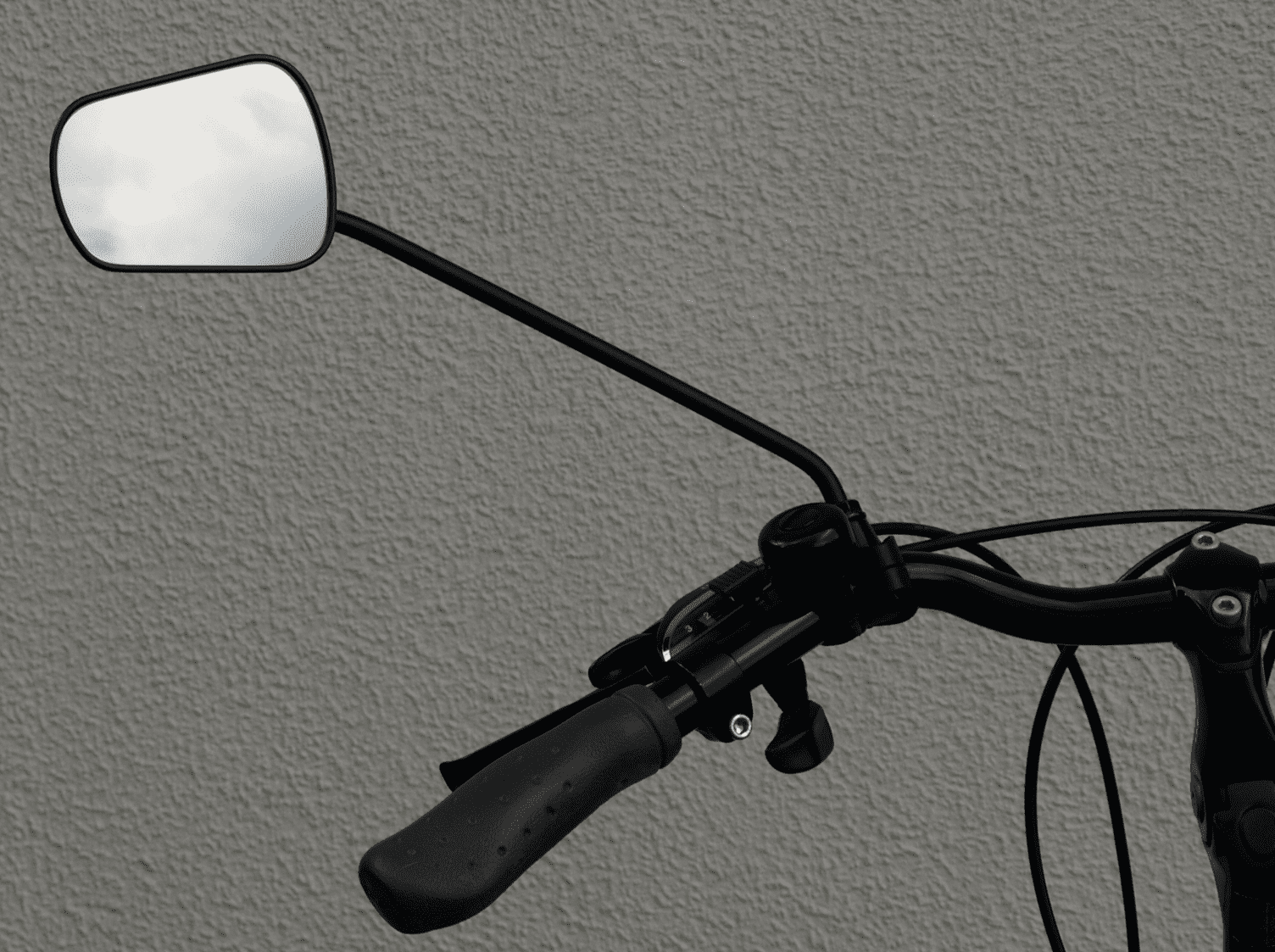 Cykelbackspegel med 25 cm lång arm, AJS Plus - 6