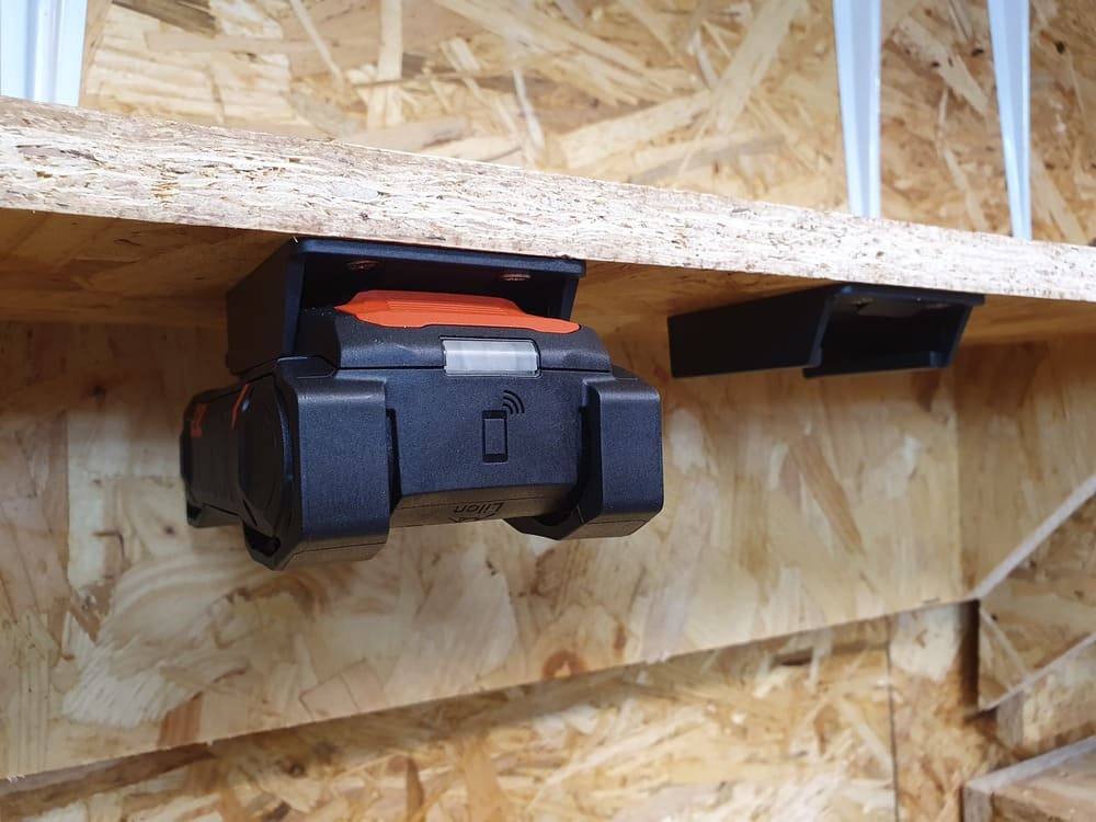 Stealth Mounts Batterifästen 6-pack för Hilti Nuron 22V ABS Layflat Svart, StealthMounts - 5