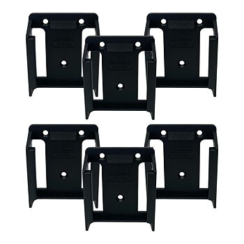 Stealth Mounts Batterifästen 6-pack för Hilti Nuron 22V ABS Layflat Svart, StealthMounts