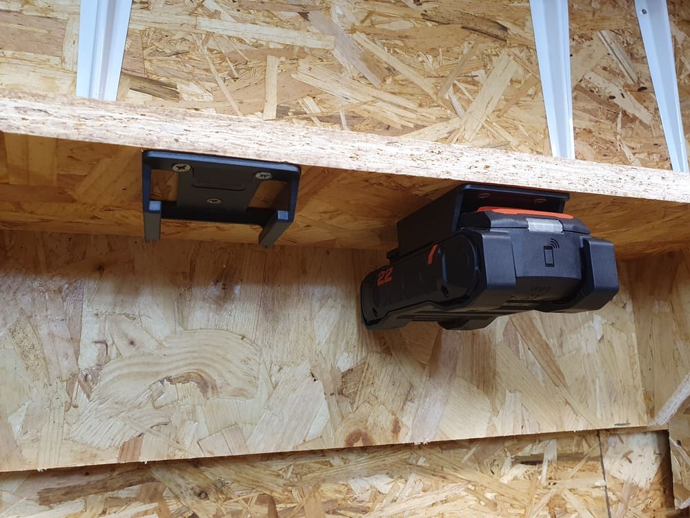 Stealth Mounts Batterifästen 6-pack för Hilti Nuron 22V ABS Layflat Svart, StealthMounts - 4