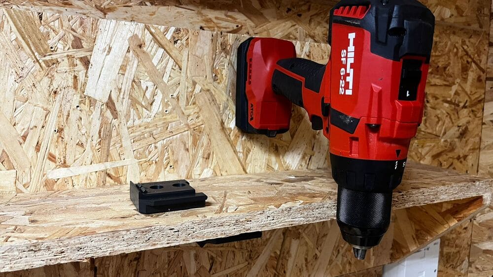 Stealth Mounts El-Verktygshållare 4 st. förHilti Nuron 22v, STEALTHMOUNTS - 5