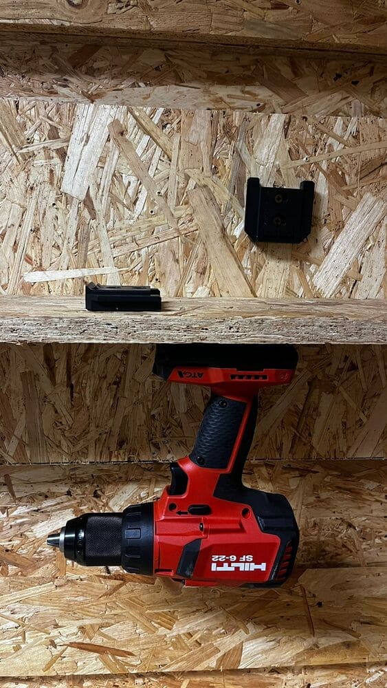 Stealth Mounts El-Verktygshållare 4 st. förHilti Nuron 22v, STEALTHMOUNTS - 4