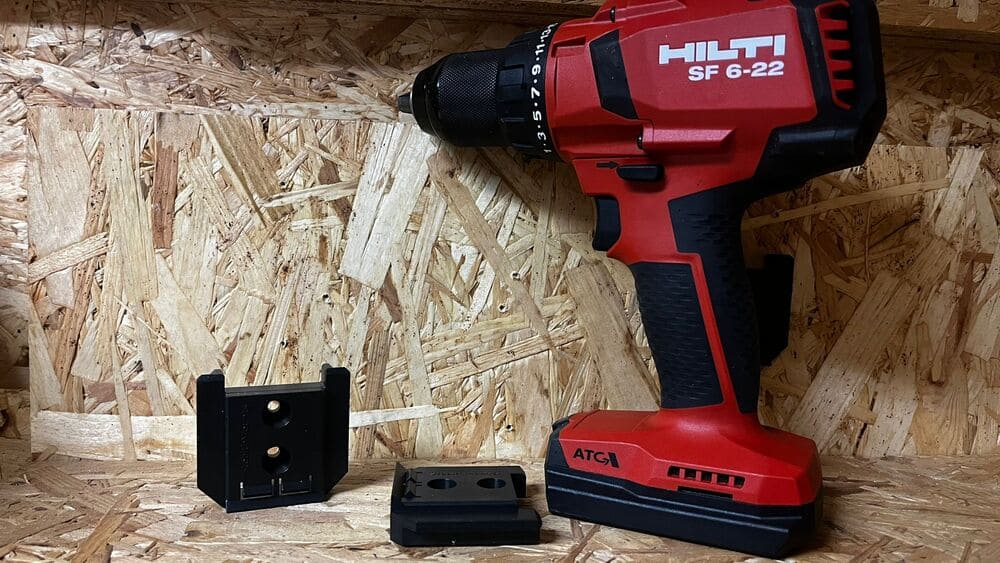 Stealth Mounts El-Verktygshållare 4 st. förHilti Nuron 22v, STEALTHMOUNTS - 3