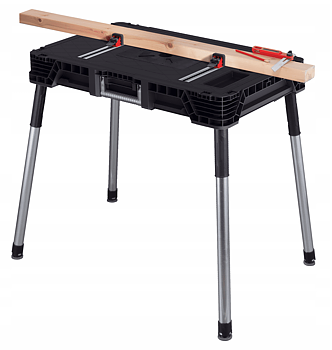 Arbetsbord, hopfällbart sågbord, 97 x 64 x 81 cm, max 453 kg, Keter Jobmade