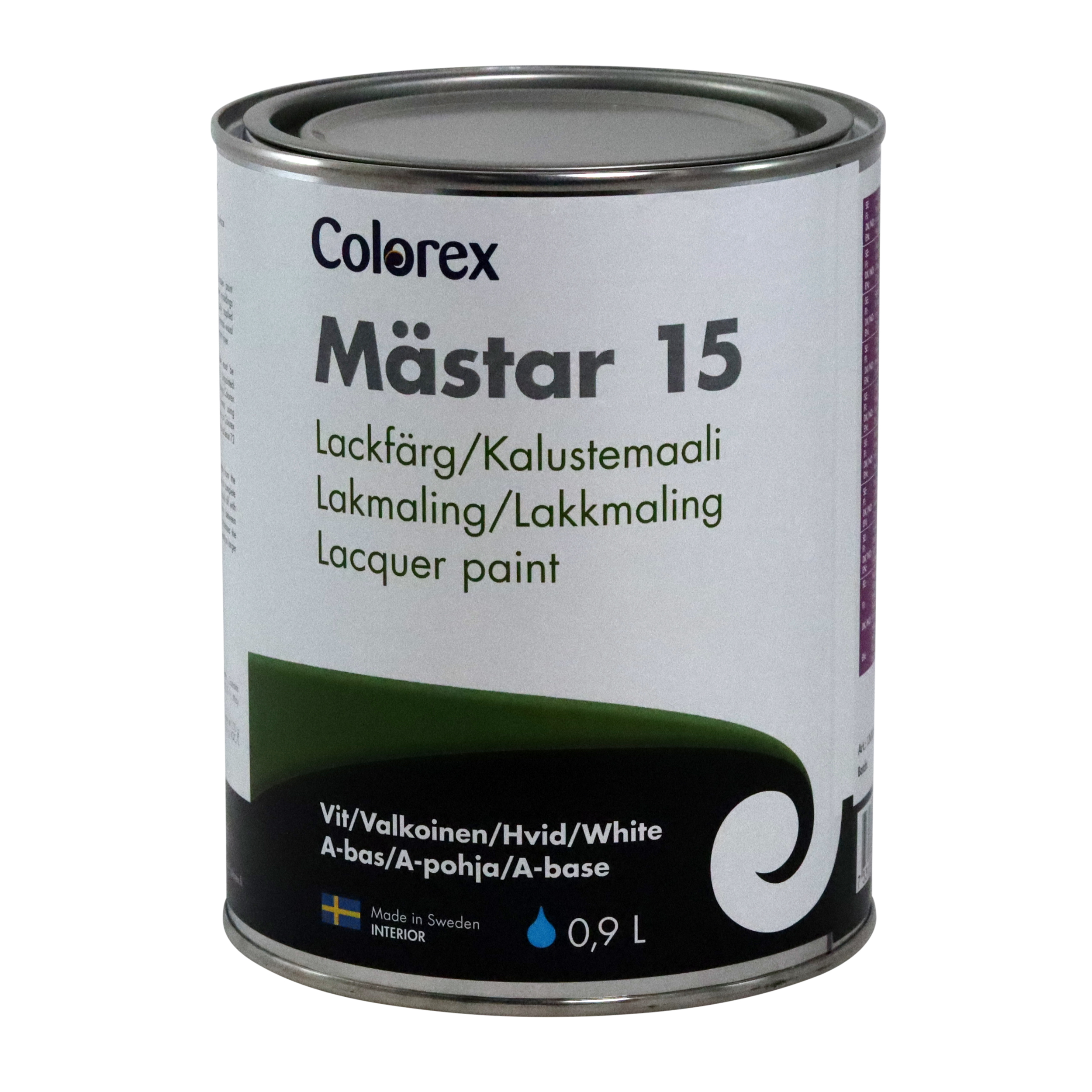 Colorex Mästar 15 Vit/Bas-A 0,9 L