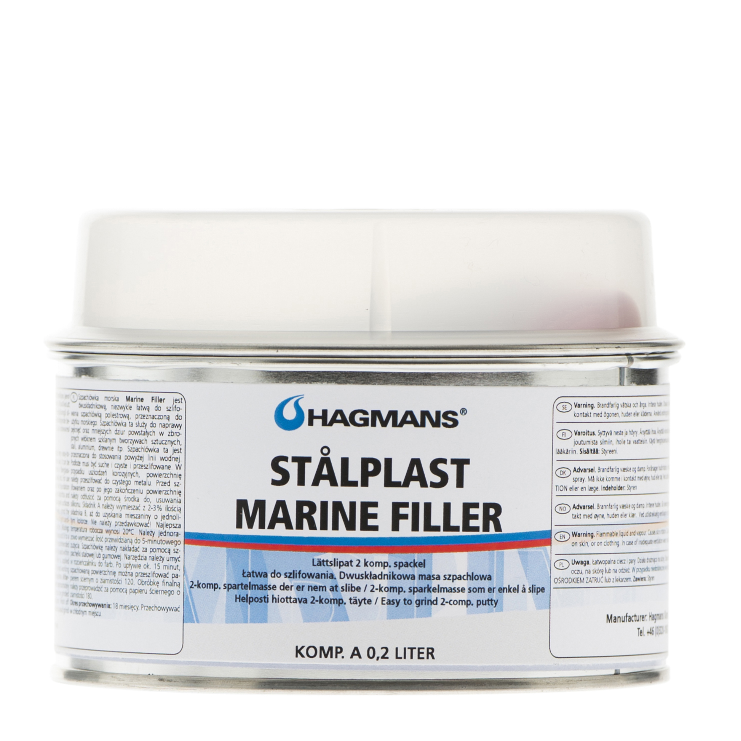 Stålplast Marine Filler 0,2 L - 2