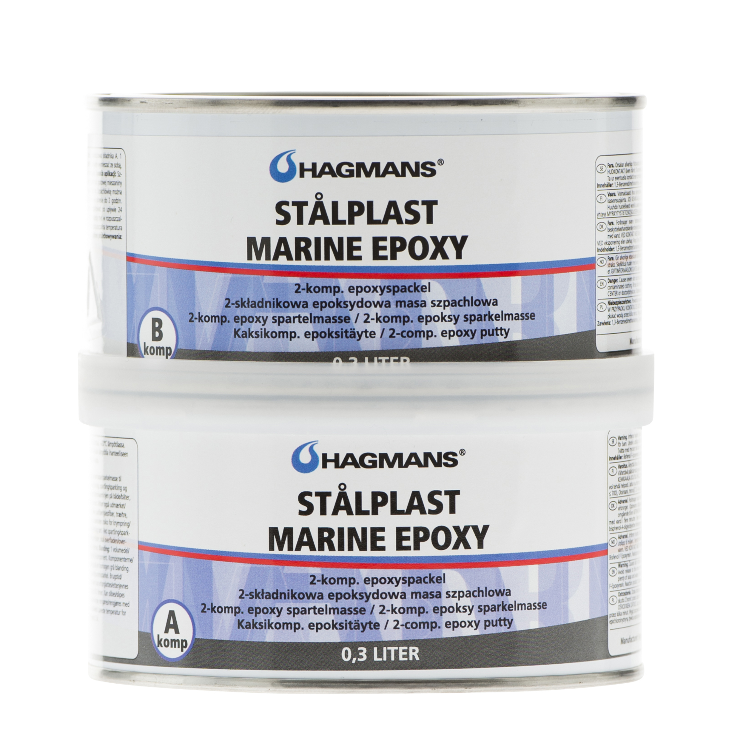Stålplast Marine Epoxy 0,6 L - 2