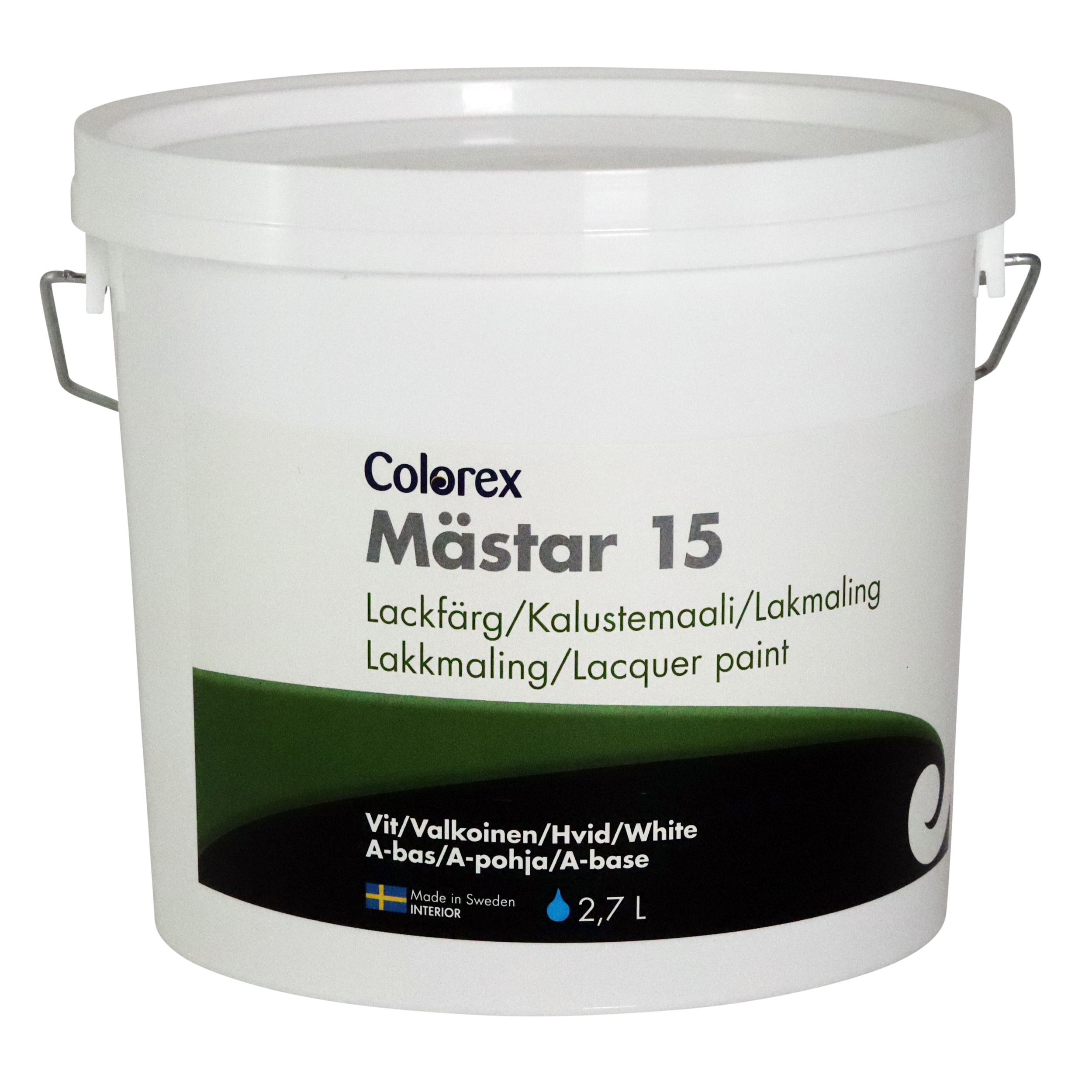 Colorex Mästar 15 Vit/Bas-A 2,7 L