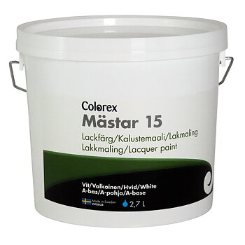 Colorex Mästar 15 Vit/Bas-A 2,7 L