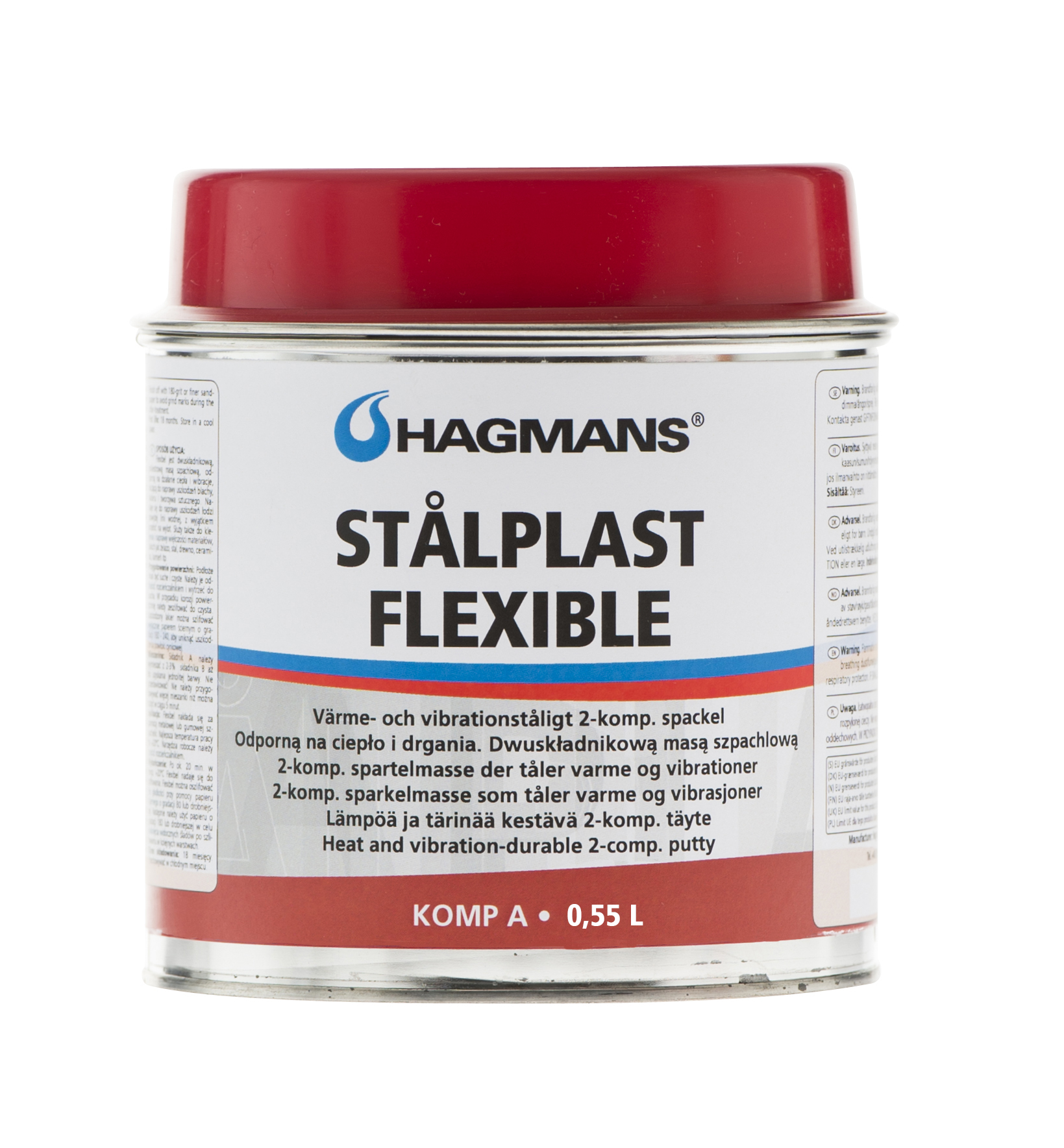 Stålplast Spackel Flexible 0,55 L