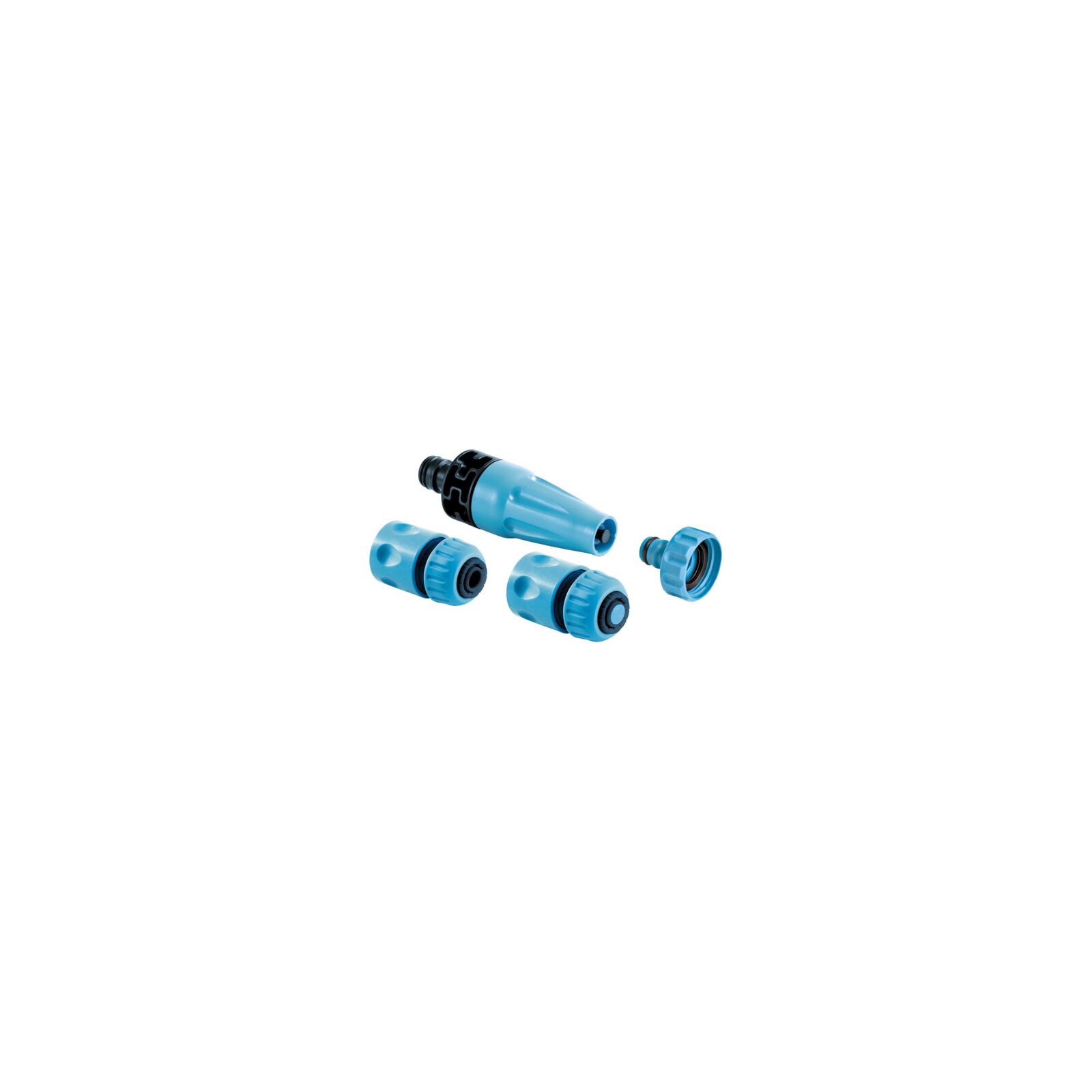 Sats with Adjustable Hose Nozzle 3/4 Blister