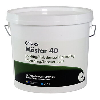 Colorex Mästar 40 Vit/Bas-A 2,7 L