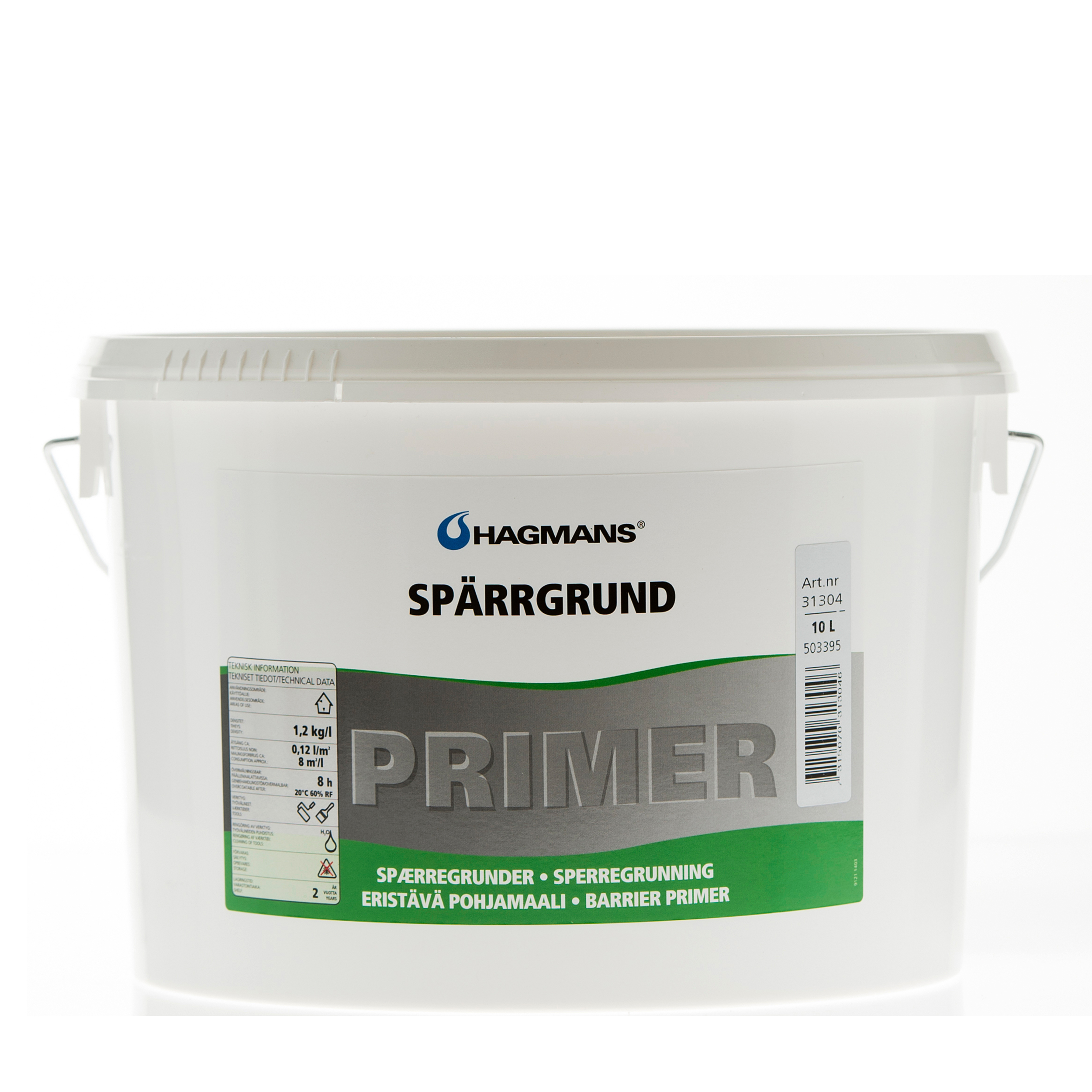 Hagmans Spärrgrund 10 L - 2