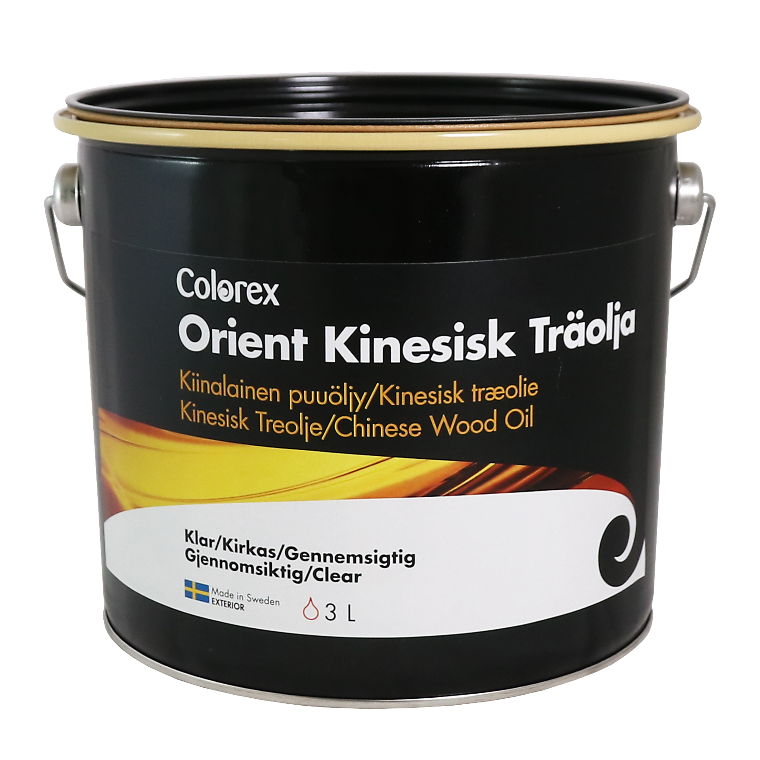 Colorex Orient Kinesisk Träolja Klar 3 L