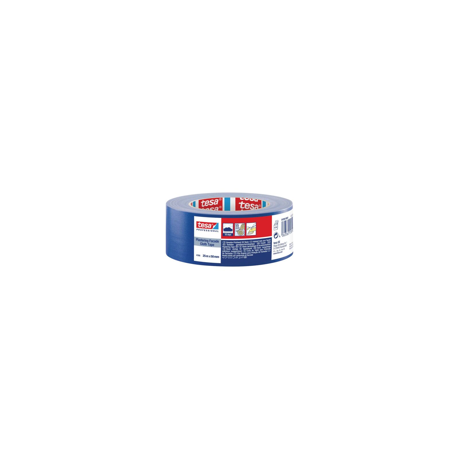 Tesa Maskeringstejp, MASKING TAPE 50m: 25 mm