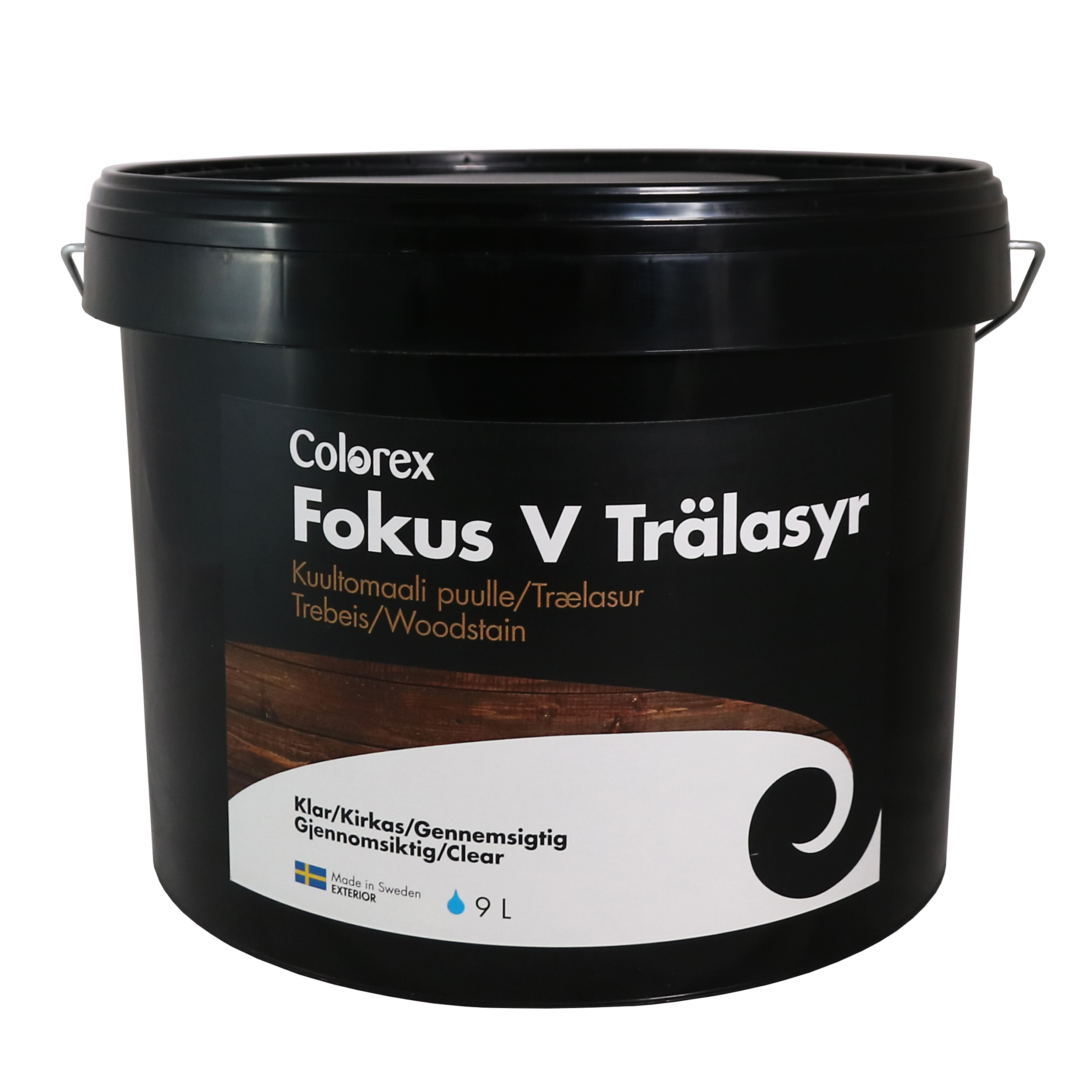 Colorex Fokus V Trälasyr Klar 9 L