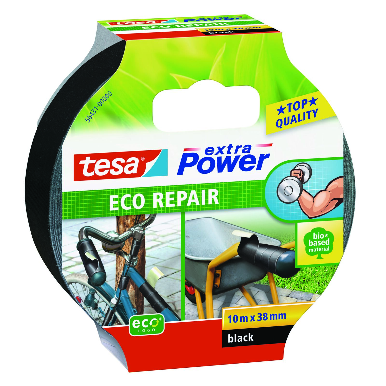 Tesa Extrapower Eco Repair Tape 10M: 38 mm, Silver
