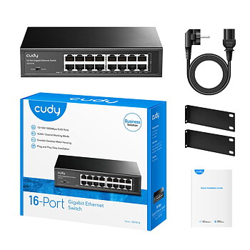 16-Port Gigabit Ethernet Switch, Cudy GS1016