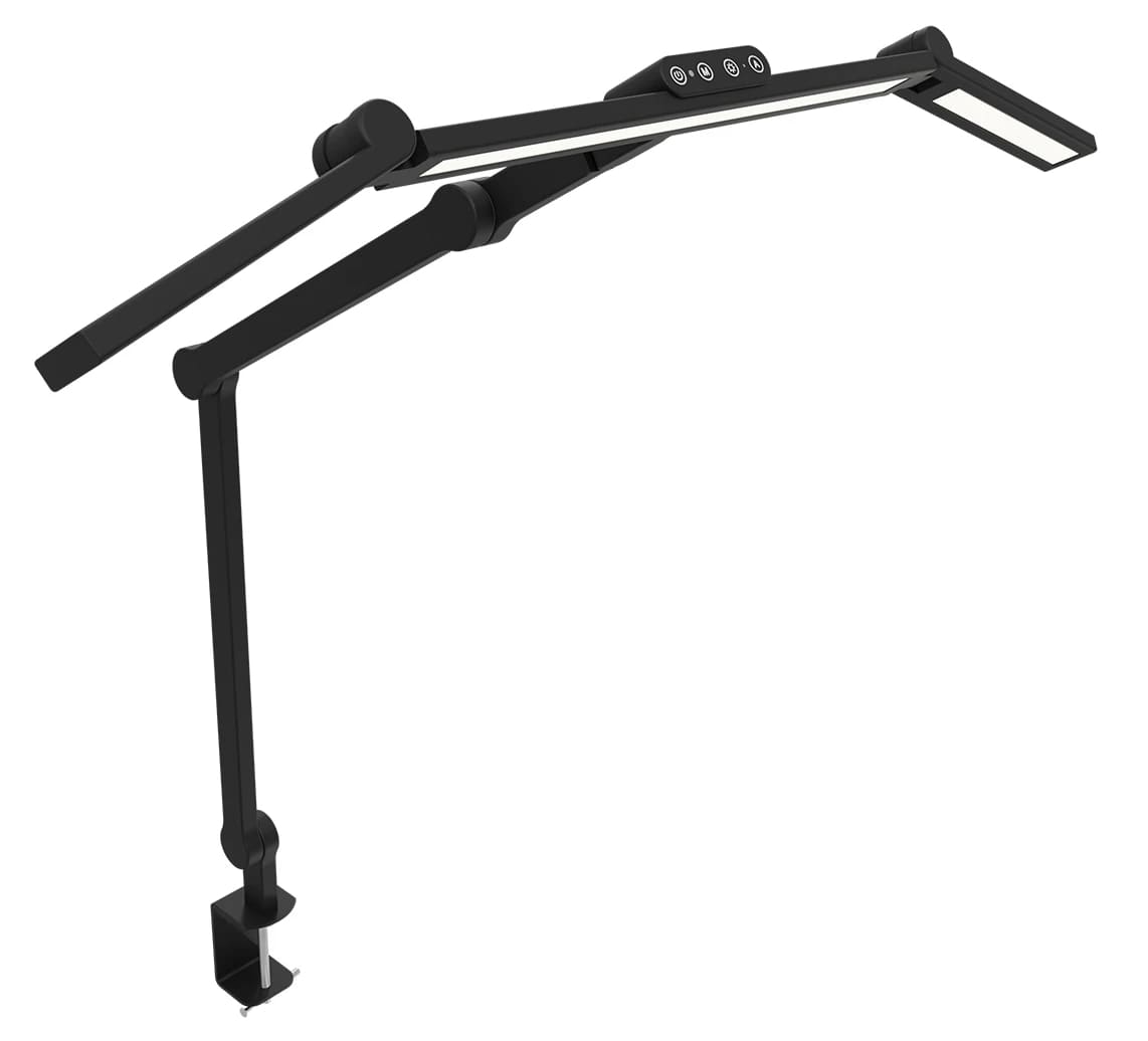 Spacetronic Skrivbordsritlampa Spacetronik Glow D13 LED, Justerbar Svart 24W, Spacetronik - 7