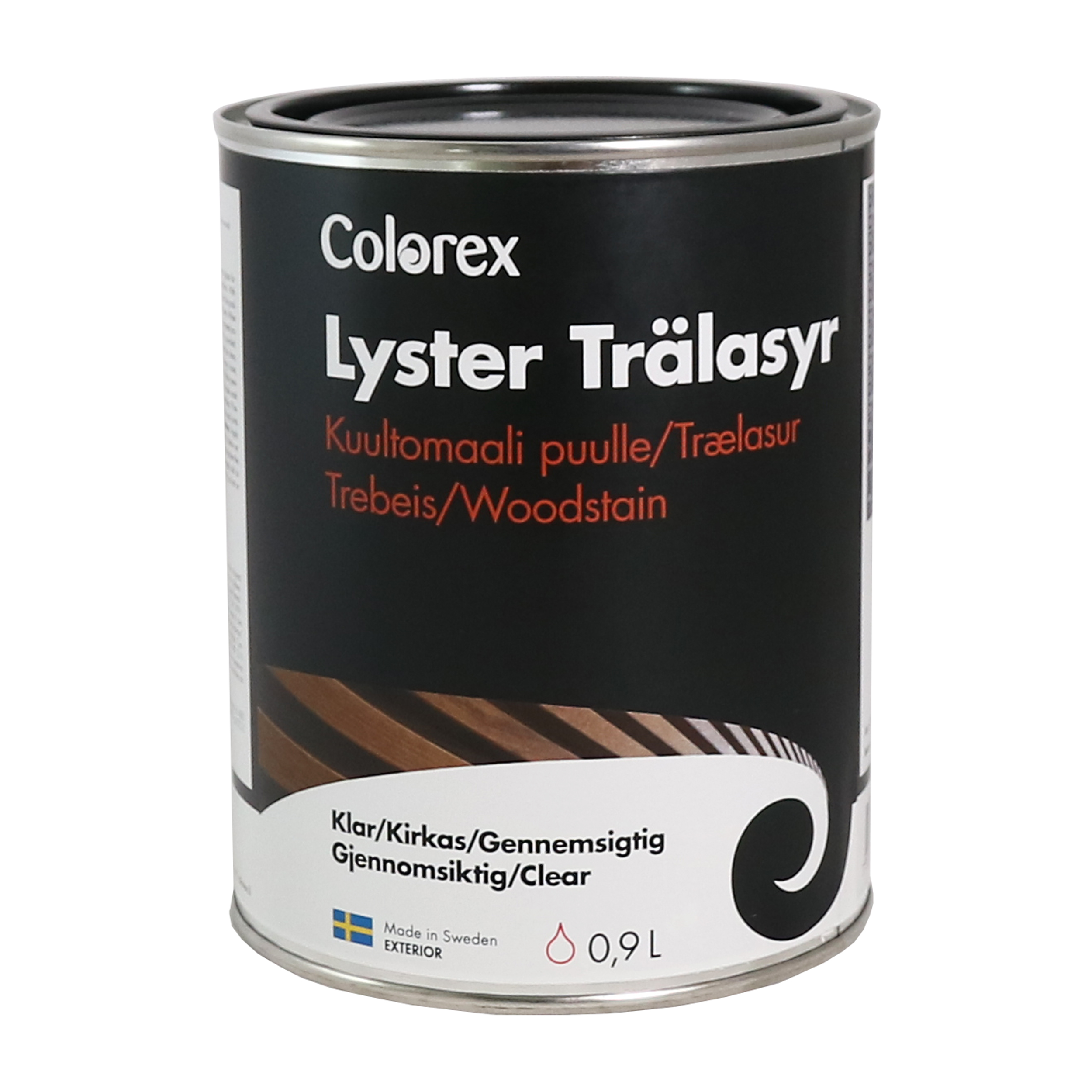 Colorex Lyster Trälasyr Klar 0,9 L