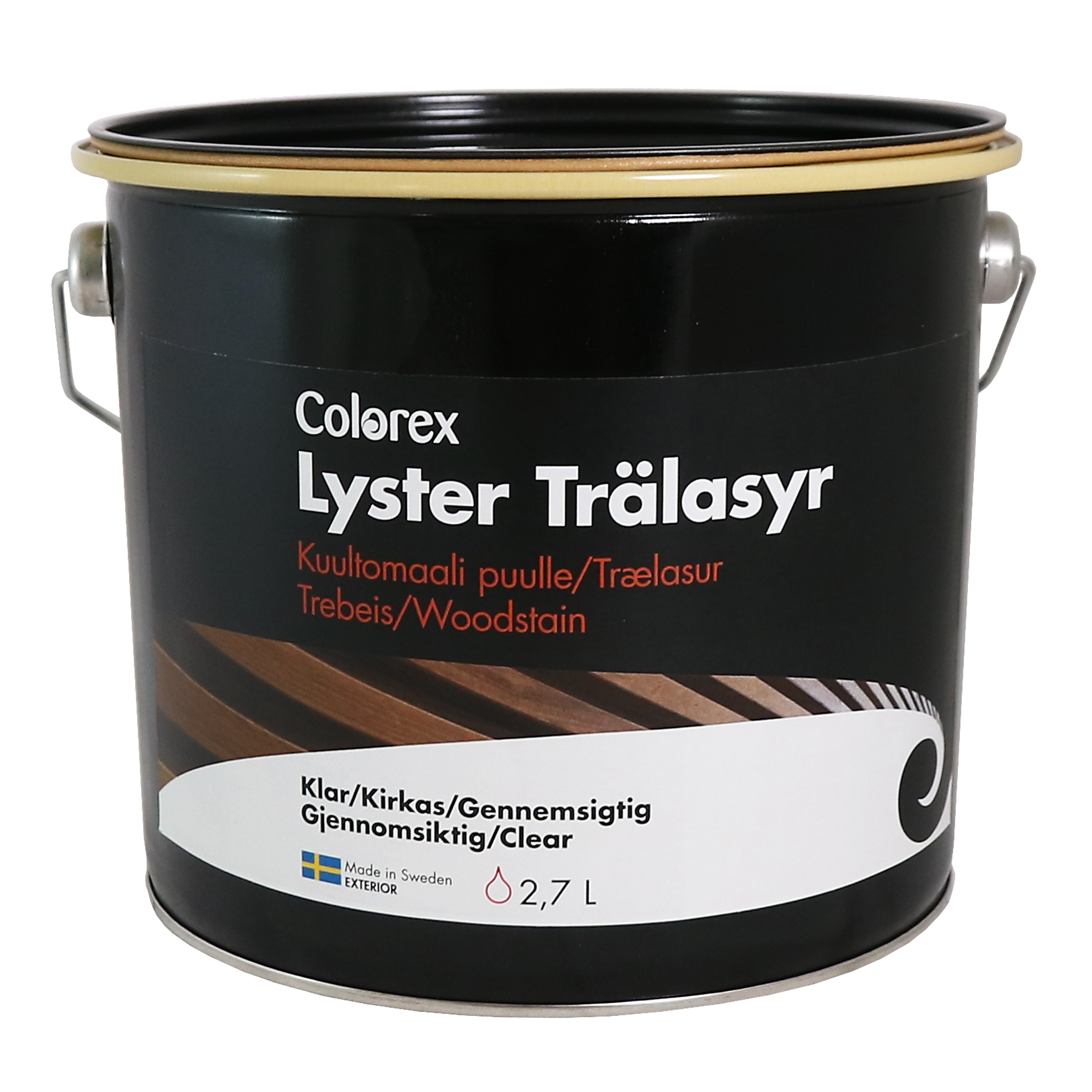Colorex Lyster Trälasyr Klar 2,7 L