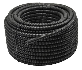 Flexslang Ø 20 mm svart, 50m rulle (kabelrör)