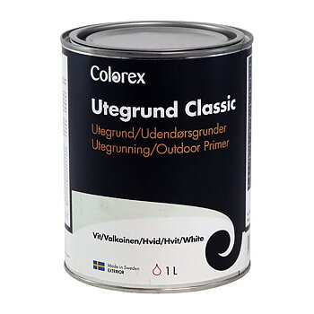 Colorex Utegrund Classic Vit 1 L