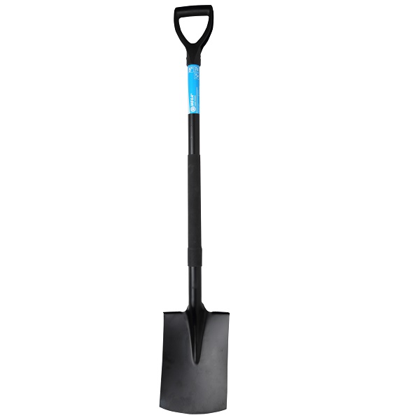 Mega Spade av härdad metall, metallskaft 1150 mm