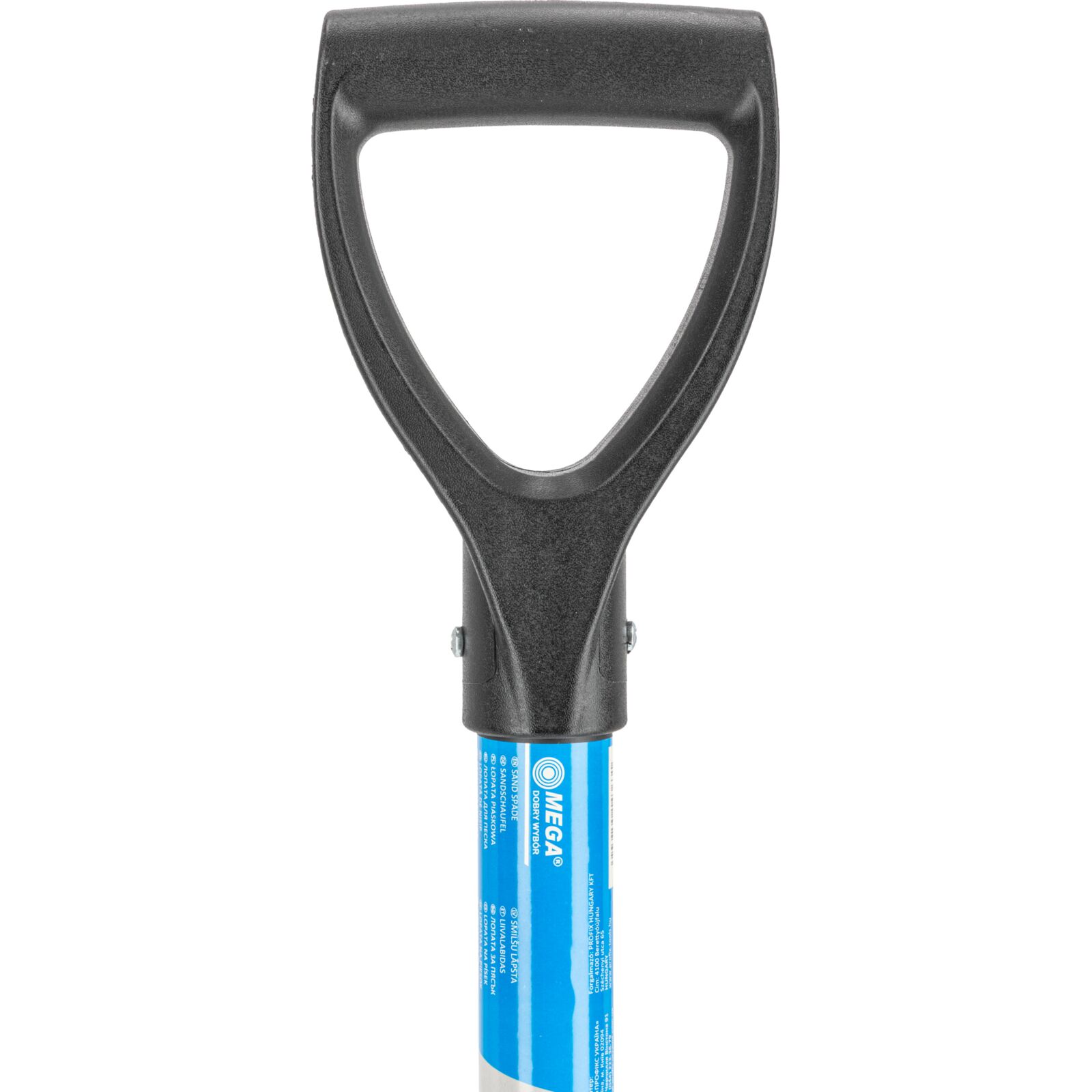 Spetsig spade, härdat stål, metallskaft 1150 mm - 2