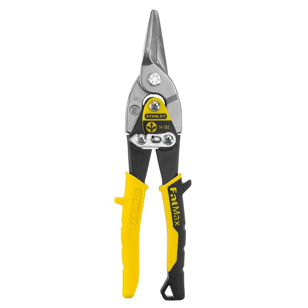 Plåtsax med utväxling, rak MaxSteel (aviation snips), STANLEY